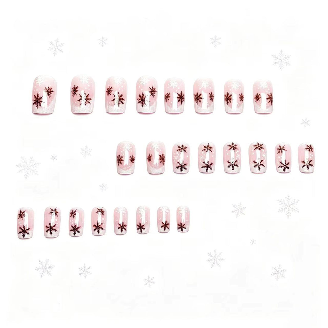 Winter-Themen Nagelkunstset Karnz
