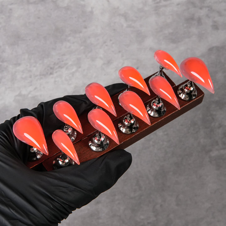 Stiletto-förmige Press-On-Nagelverbesserungs-Set