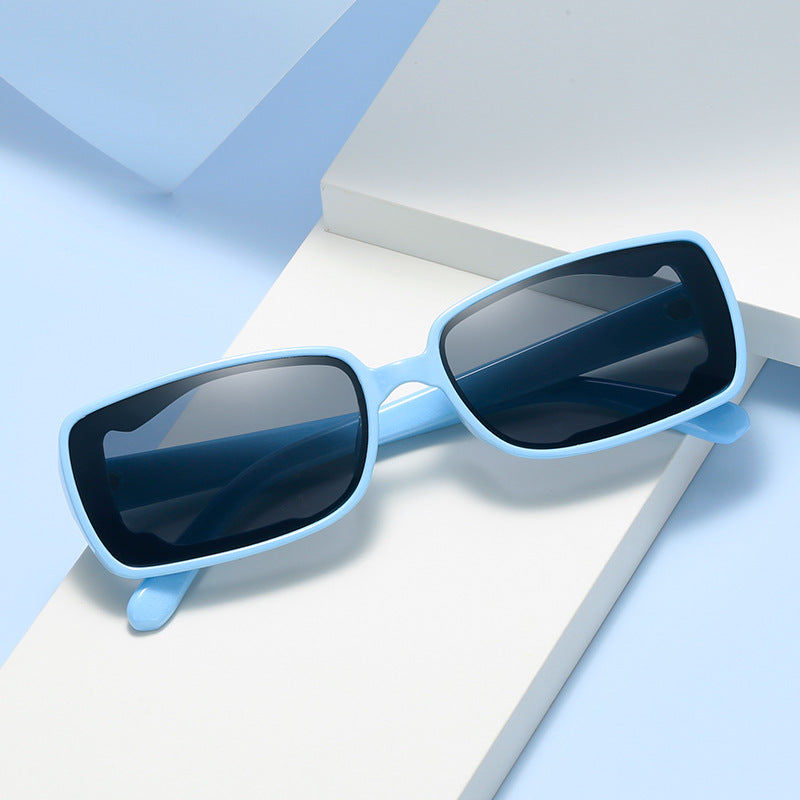 Damen modische Sonnenbrille mit futuristischem Design Karnz