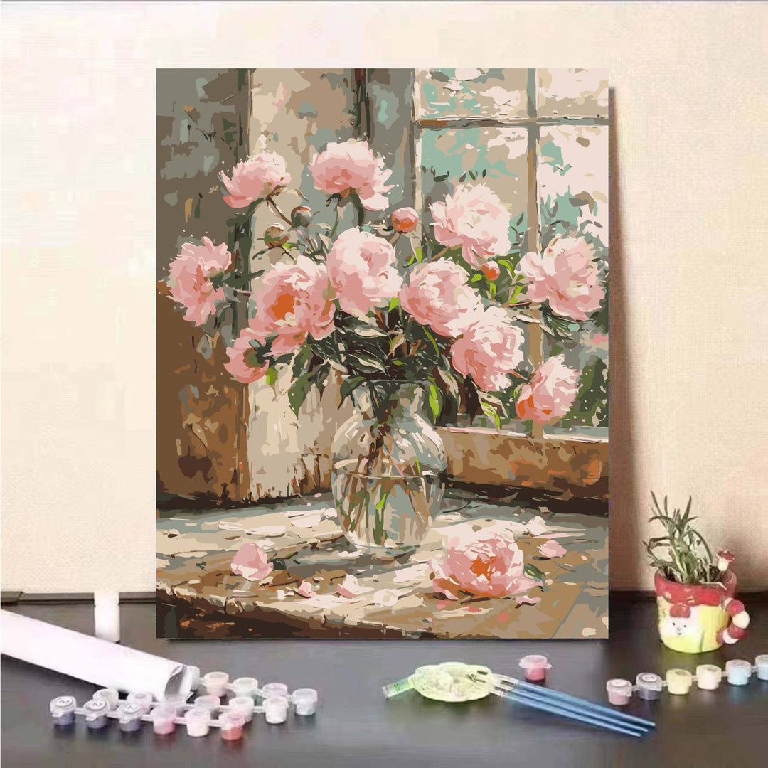 DIY Blumenmalset Karnz