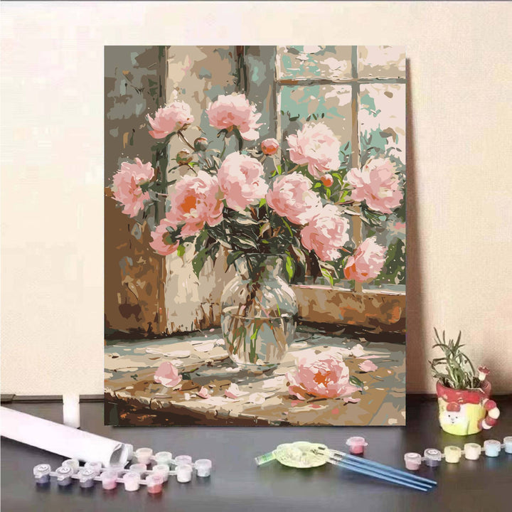DIY Blumenmalset Karnz