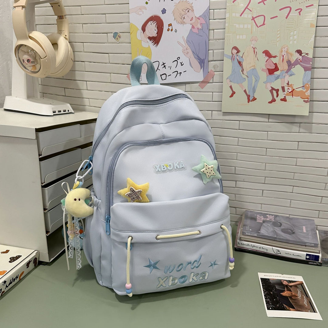 Dekorativer Plüsch-Rucksack