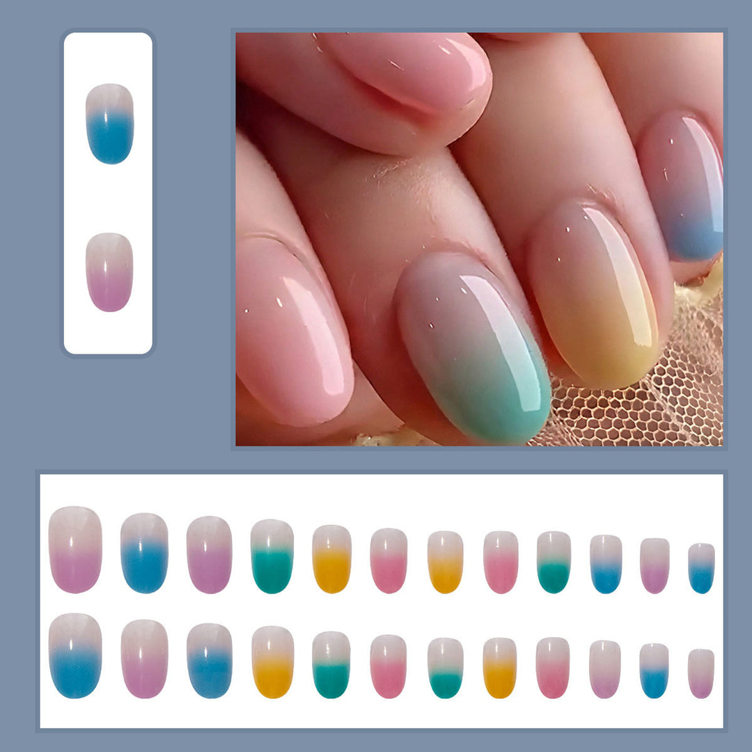 Gradient Ombre Nagel Set Karnz