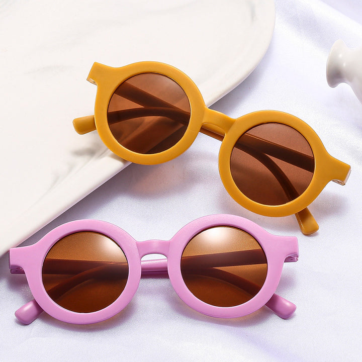 Vintage runde Rahmen Sonnenbrille Karnz