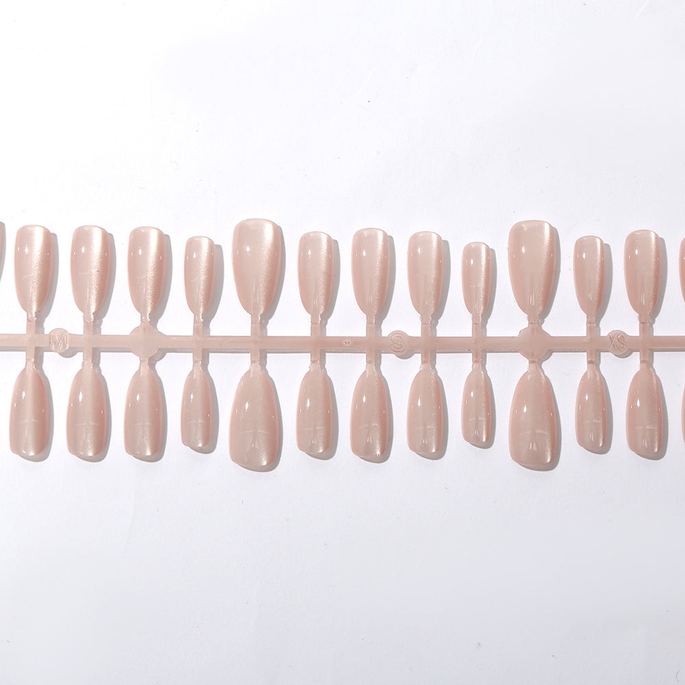 Elegantes Press-On-Nagelset mit glänzendem Finish Karnz