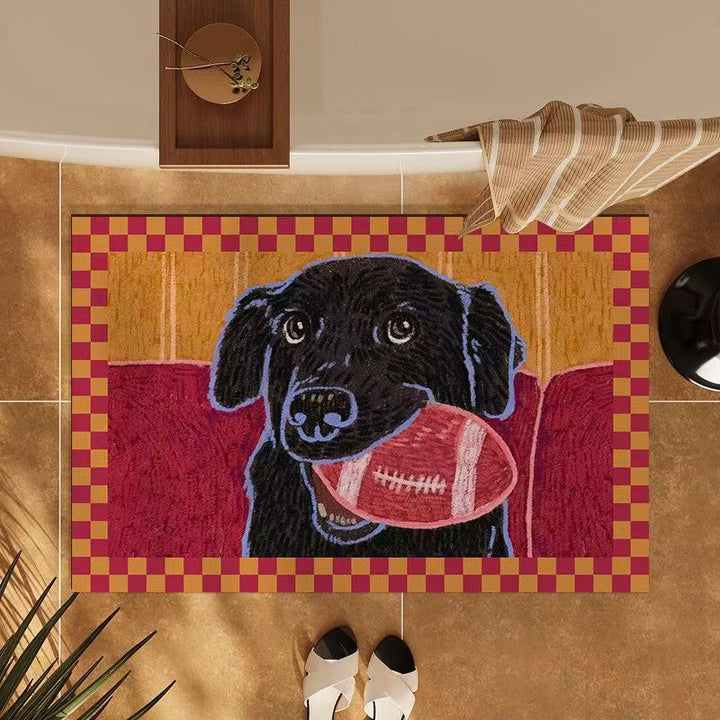 Hundethemen Dekorative Bereichsmatte