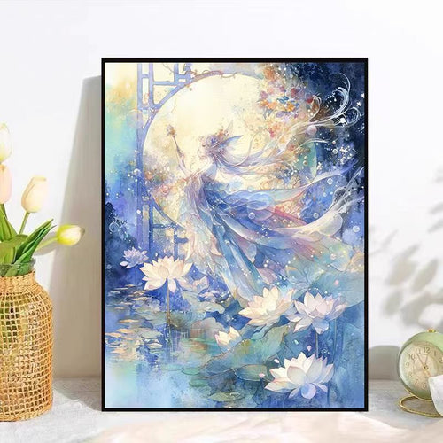 Ethereal Fantasy Kunstwerk Leinwanddruck Karnz