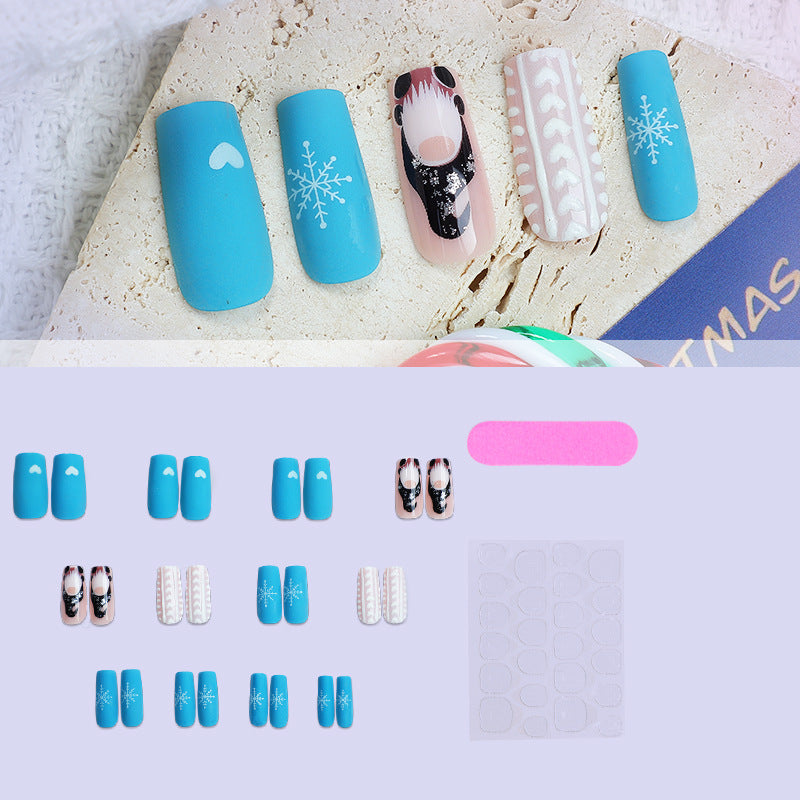 Saisonale Themen Press-On Nagel Set Karnz