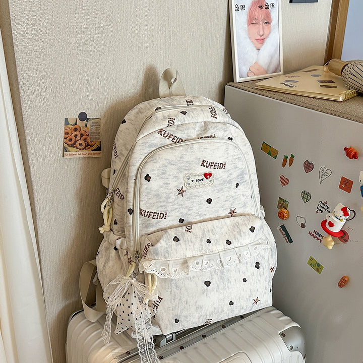 Stylische Lässige Bedruckte Rucksack Karnz