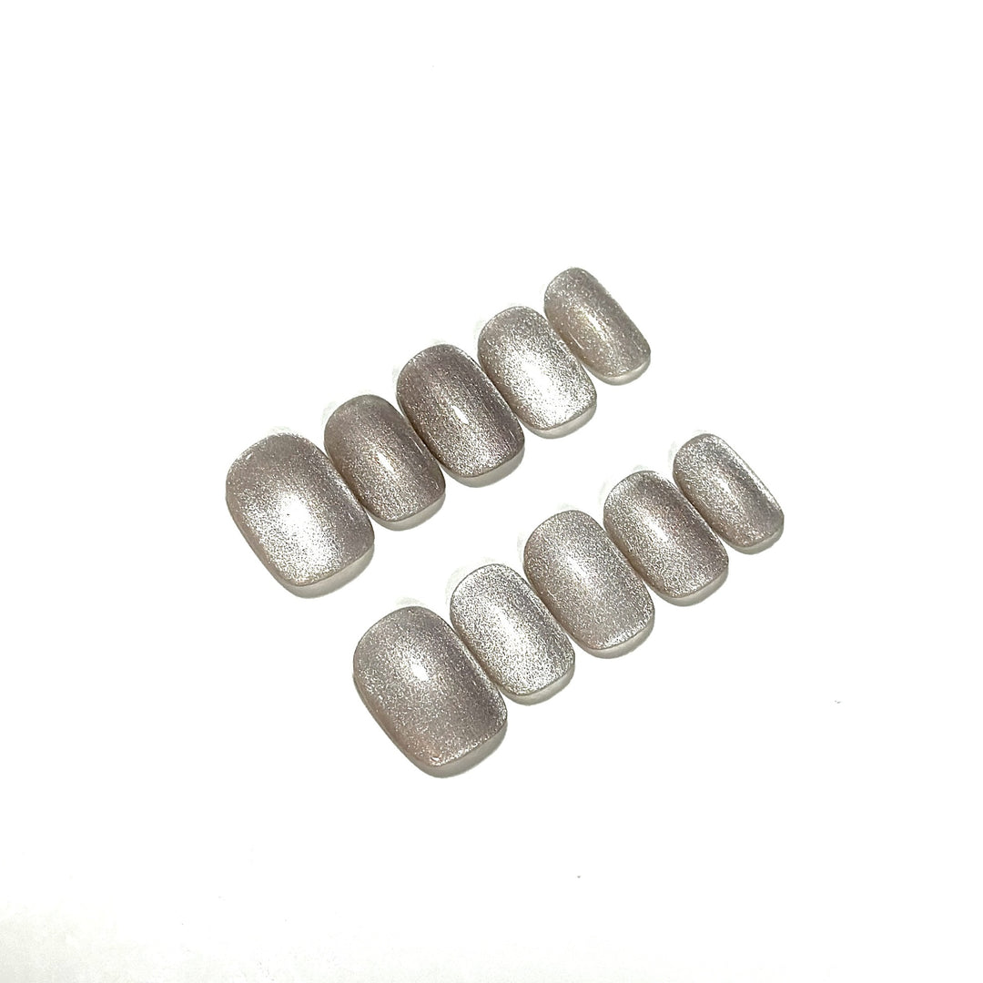 Elegantes Gel-Lack Press-On Nail Art Set