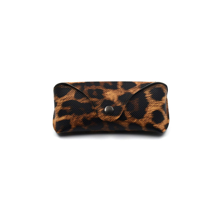 Stylische Leopard Druck Brillenetui Karnz