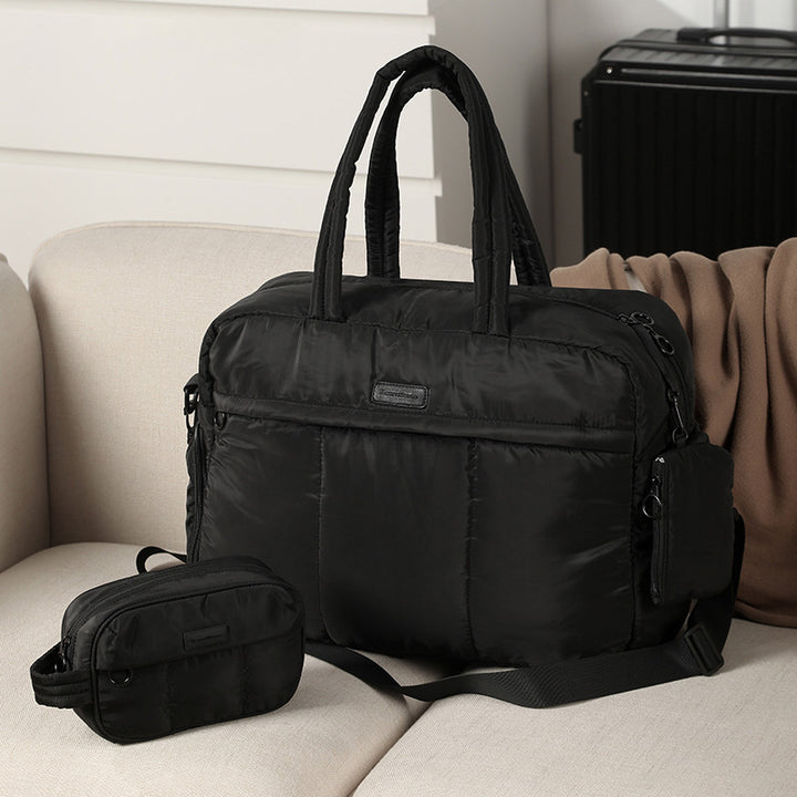 Damen elegante Tragetasche mit abnehmbarer Umhängetasche Karnz