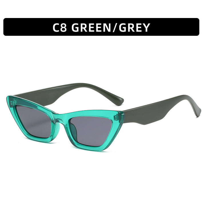 Modische Katzenaugen-Sonnenbrille
