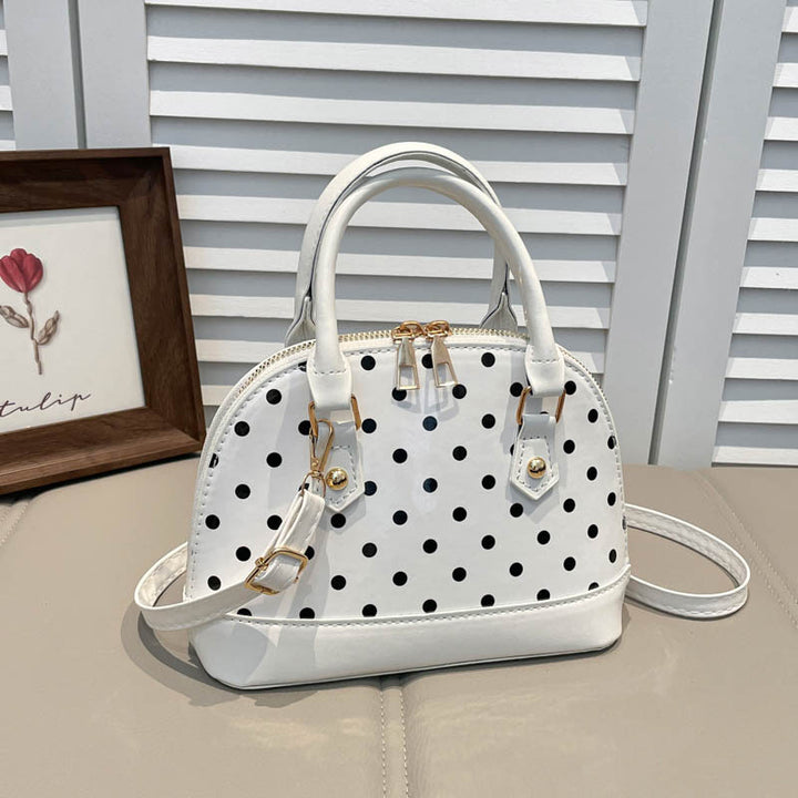 Punktmuster Handtasche