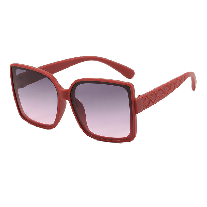 Damen modische quadratische Sonnenbrille mit elegantem Gestell Karnz