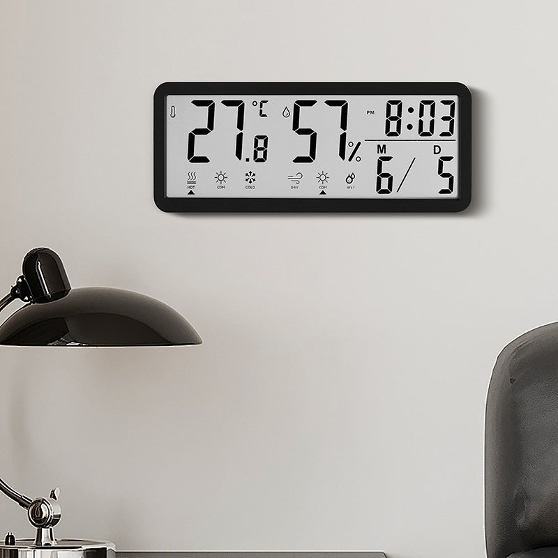 Digitaler Multifunktionswetterwecker mit Hygrometer und Temperaturanzeige Karnz