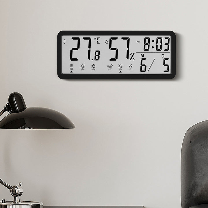 Digitaler Multifunktionswetterwecker mit Hygrometer und Temperaturanzeige Karnz
