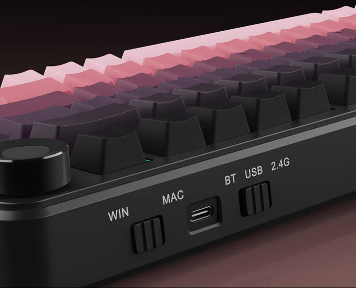 Mechanische Gaming-Tastatur mit Gasket-Struktur Karnz