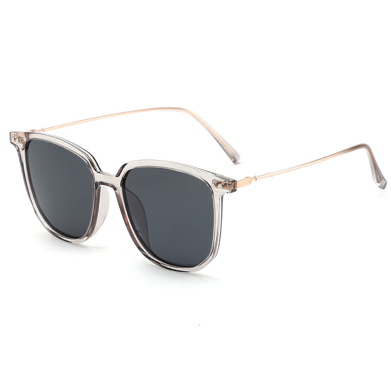 Damen modische Oversized-Sonnenbrille mit robustem Rahmen und UV-Schutz Karnz
