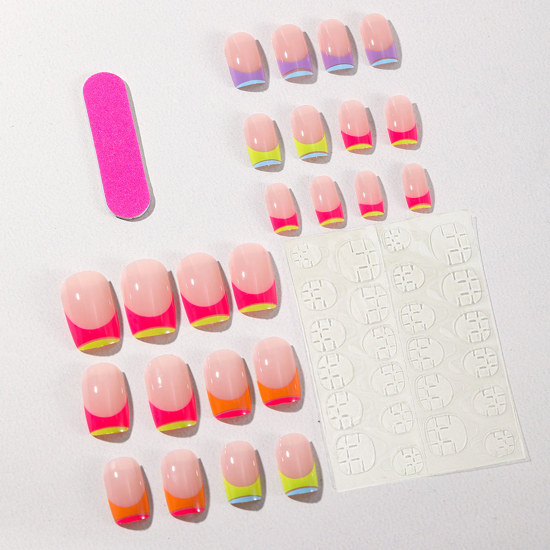 Künstlerische Gradient-Nagelverlängerungen Karnz