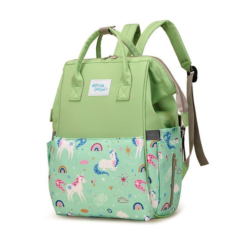 Eclectic Unicorn Design Wickelrucksack Karnz