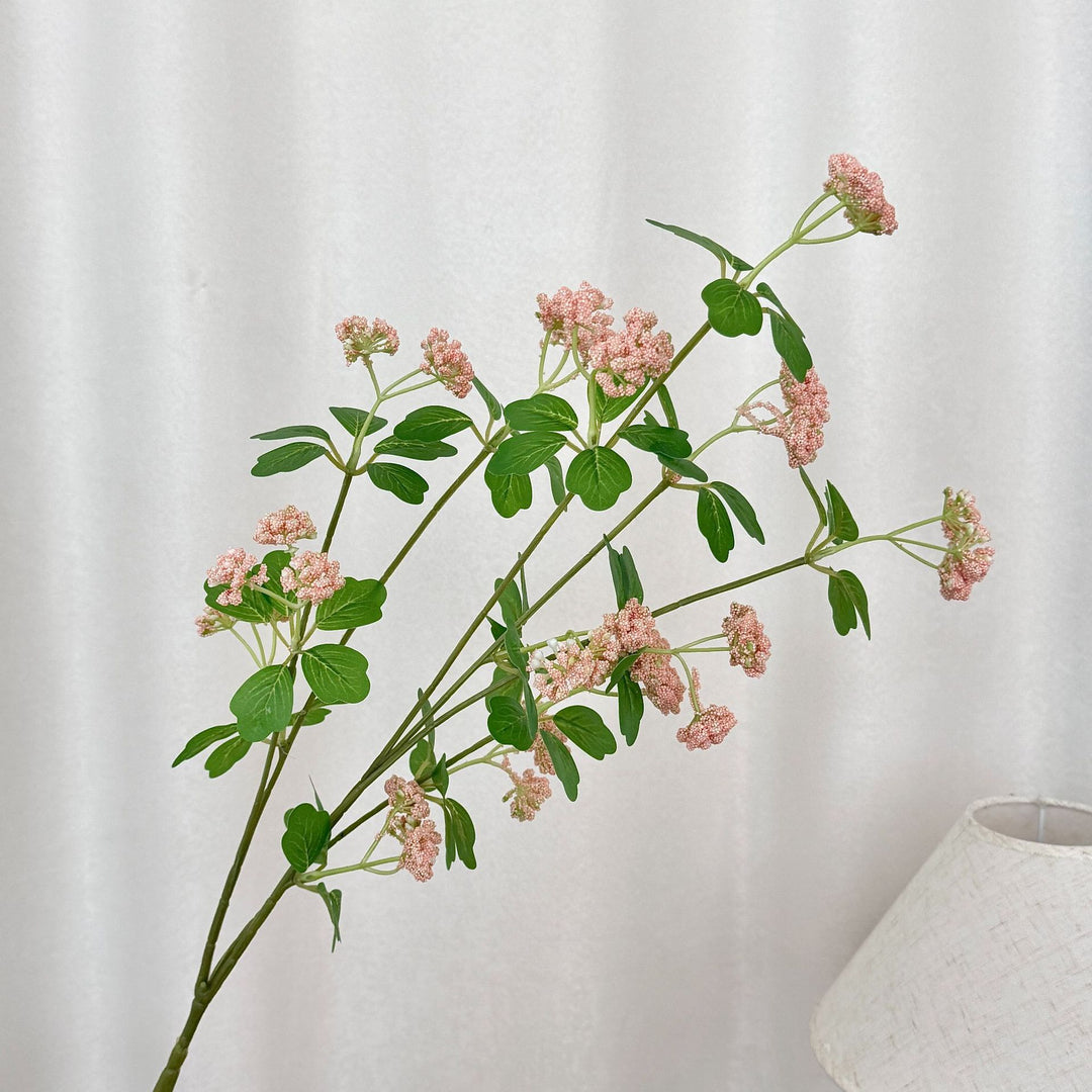 Künstlicher Blütenzweig mit lila Blüten Karnz