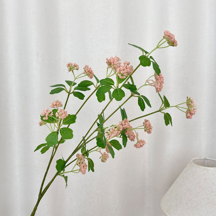 Künstlicher Blütenzweig mit lila Blüten Karnz
