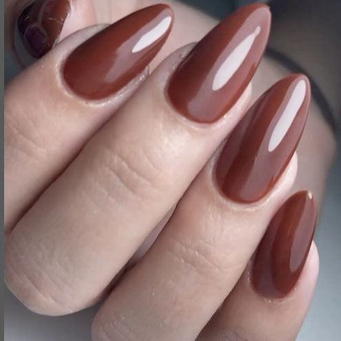 Mandel-förmiger Press-On Nagelset mit DIY Applikator Karnz