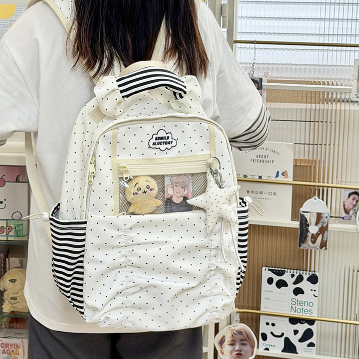 Stylische Strukturierte Rucksack Karnz