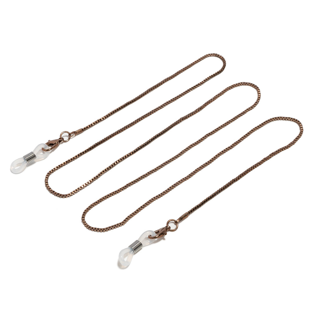 Stylische Metall Brillen Kette Karnz