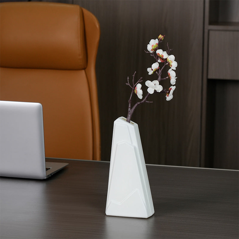Geometrische abstrakte dekorative Vase Karnz