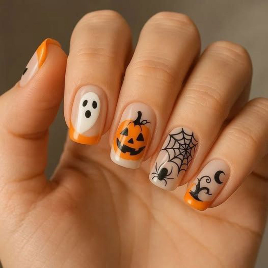 Kreatives Halloween-Nail-Art-Kit