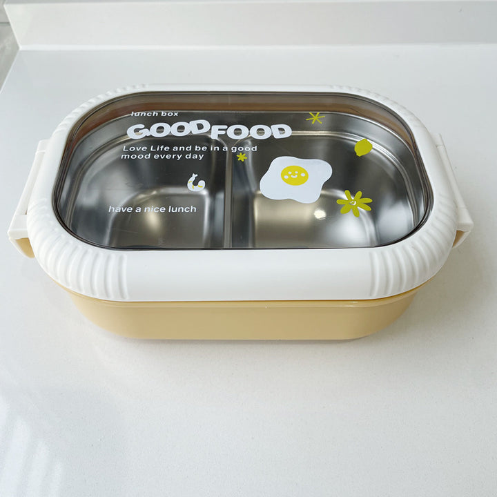 Doppelseitige auslaufsichere Lunchbox