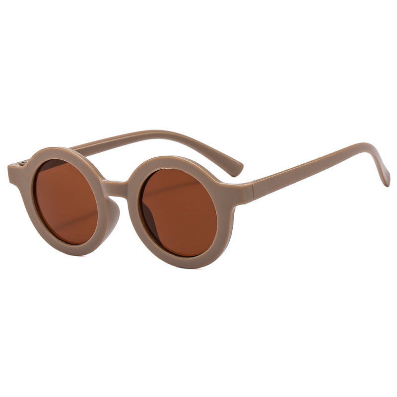 Vintage runde Rahmen Sonnenbrille Karnz