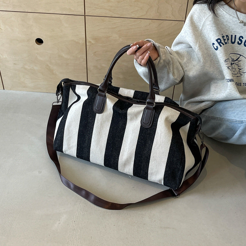 Stylische Canvas-Duffel-Tasche
