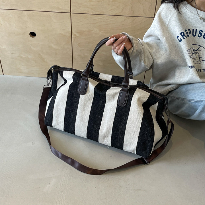 Stylische Canvas-Duffel-Tasche