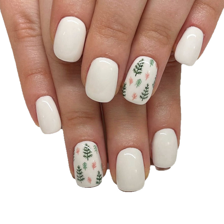 Botanische florale Nagelwickel Karnz