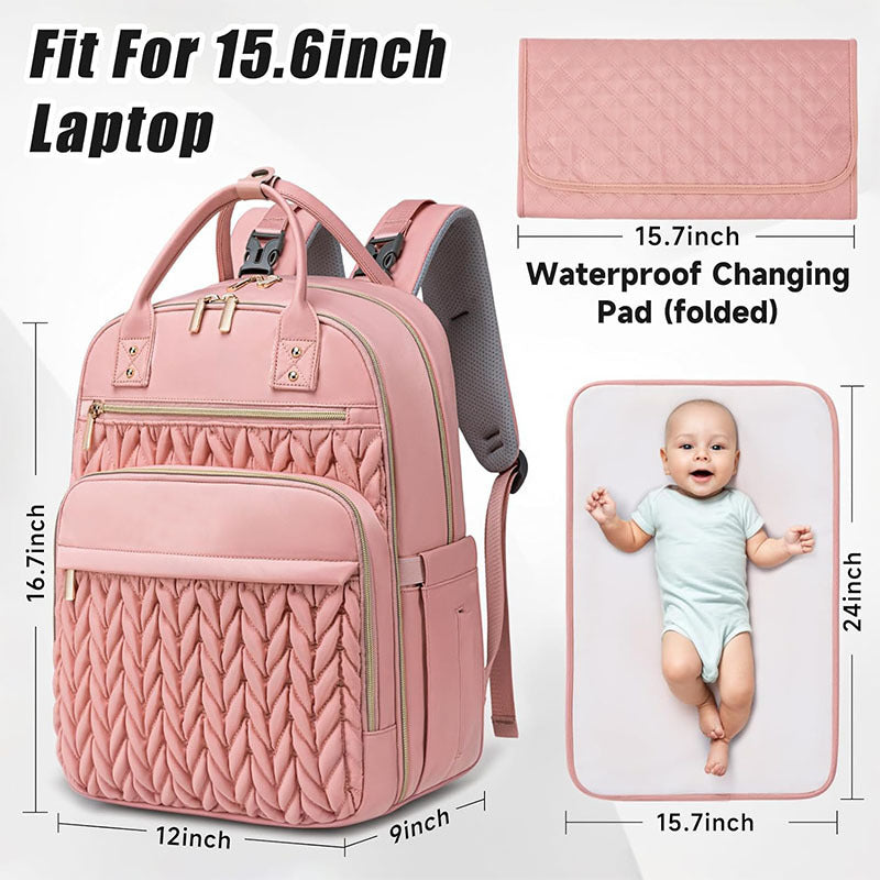 Eleganter und Geräumiger Rucksack mit Strukturiertem Design Karnz
