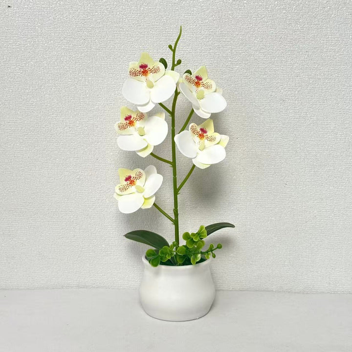 Künstliches Orchideenpflanzen-Arrangement 1790480695 für Wohnkultur und Präsentation