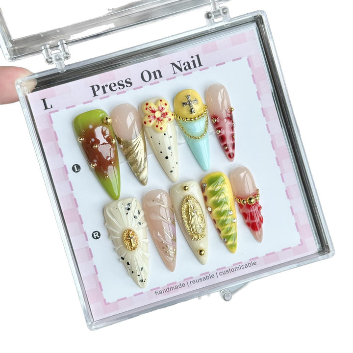 Artisan Dekorative Press-On Nagelset