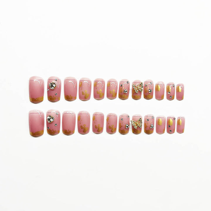 Dekorative Schmetterling Nagelkunst Verbesserungen Karnz
