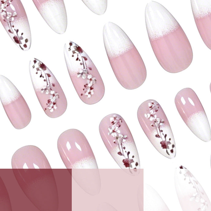 Elegante Florale Acrylnagel-Verstärkungen Karnz 1789916018