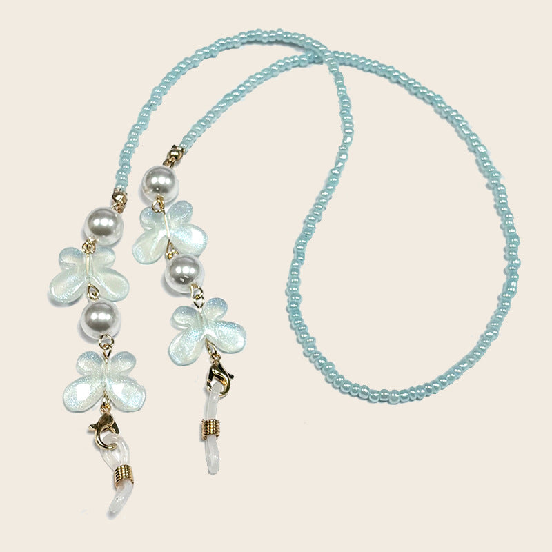 Dekorative florale Brillekette Karnz