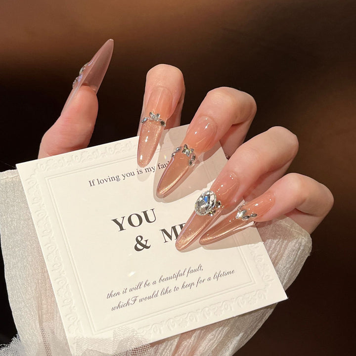 Glamorous Press-On Nail Extensions Karnz