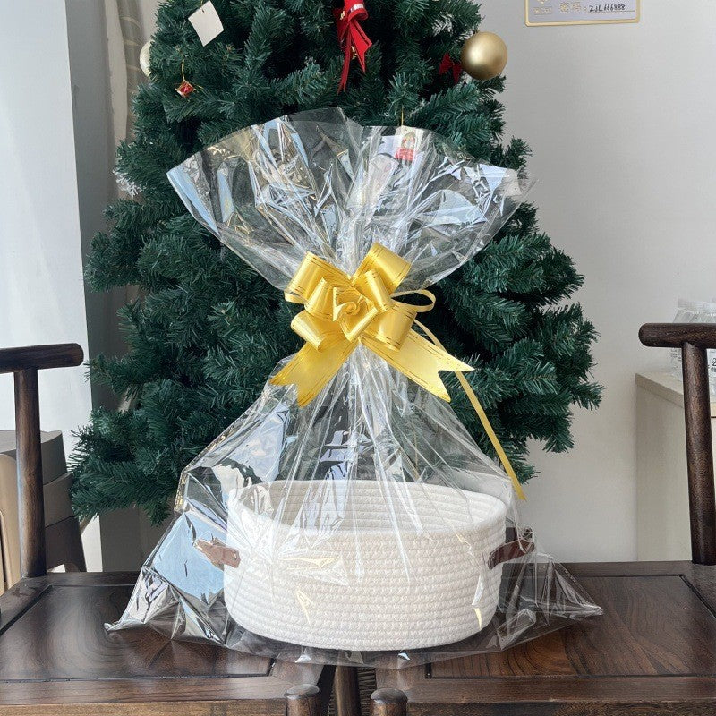 Damen Geschenkkorb aus geflochtenem Material Karnz