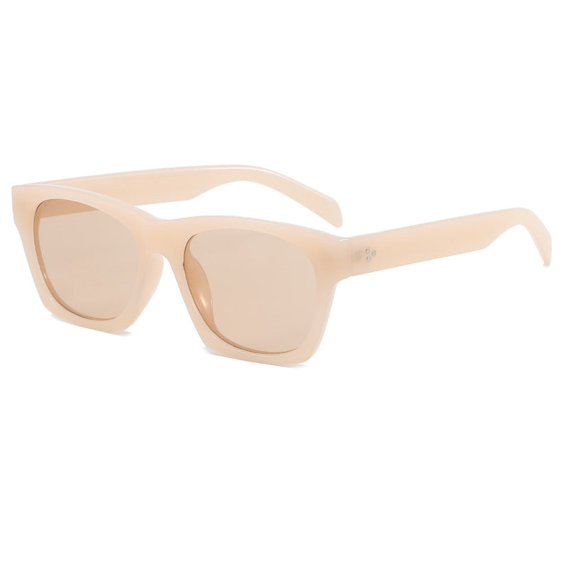 Damen stylische quadratische Sonnenbrille mit bequemem Sitz Karnz