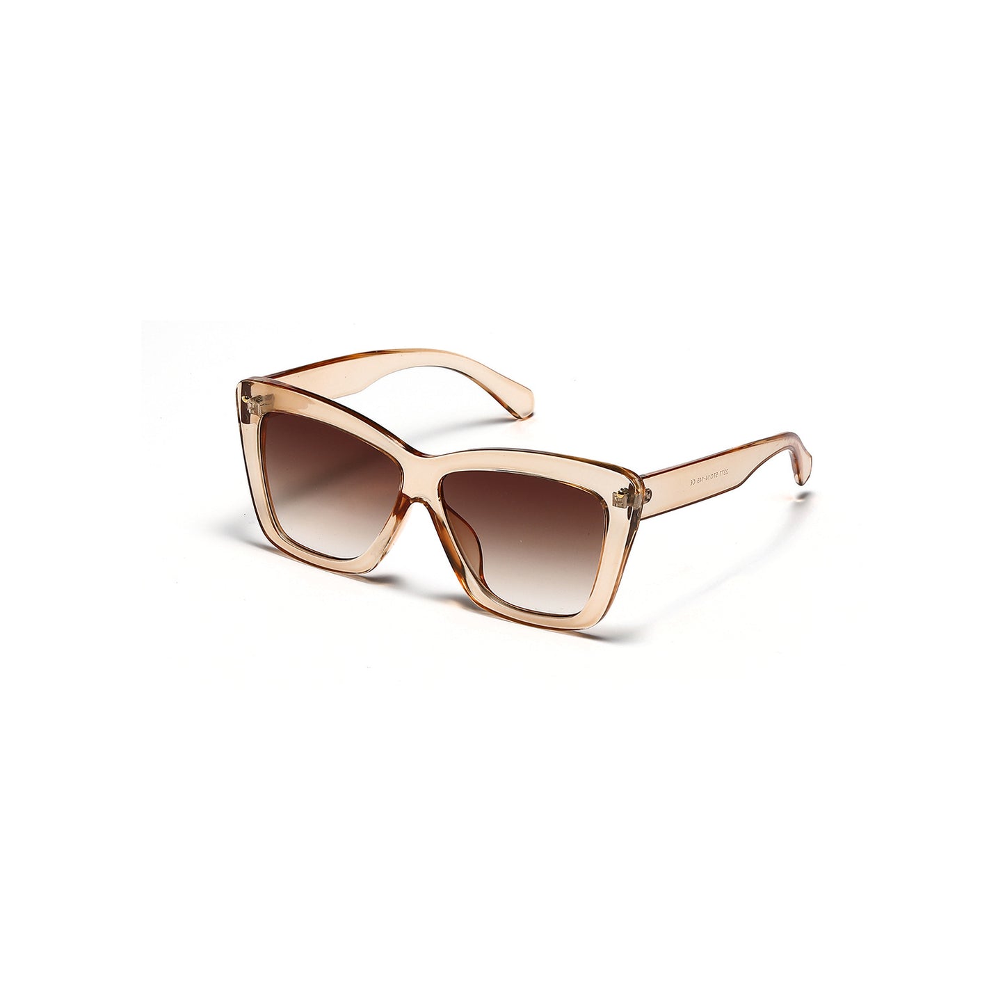 Damen geometrische oversized Sonnenbrille Karnz