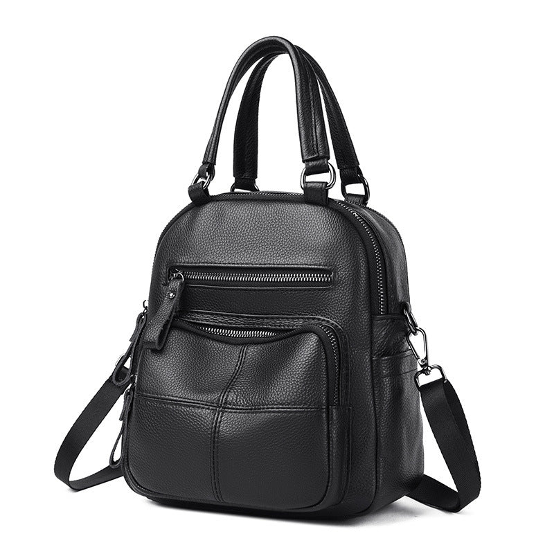 Multifunktionale Lederhandtasche Karnz