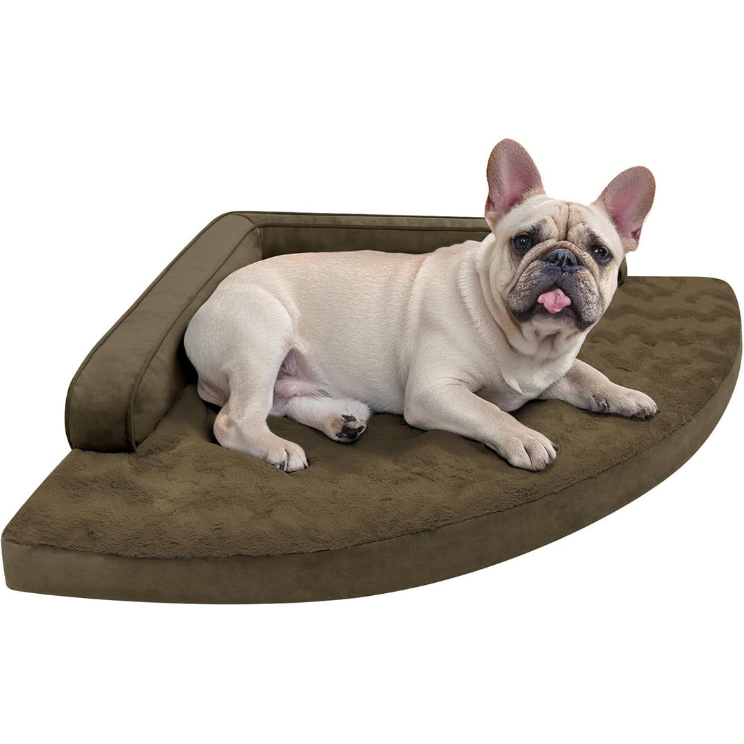 Crescentförmiges orthopädisches Hundebett