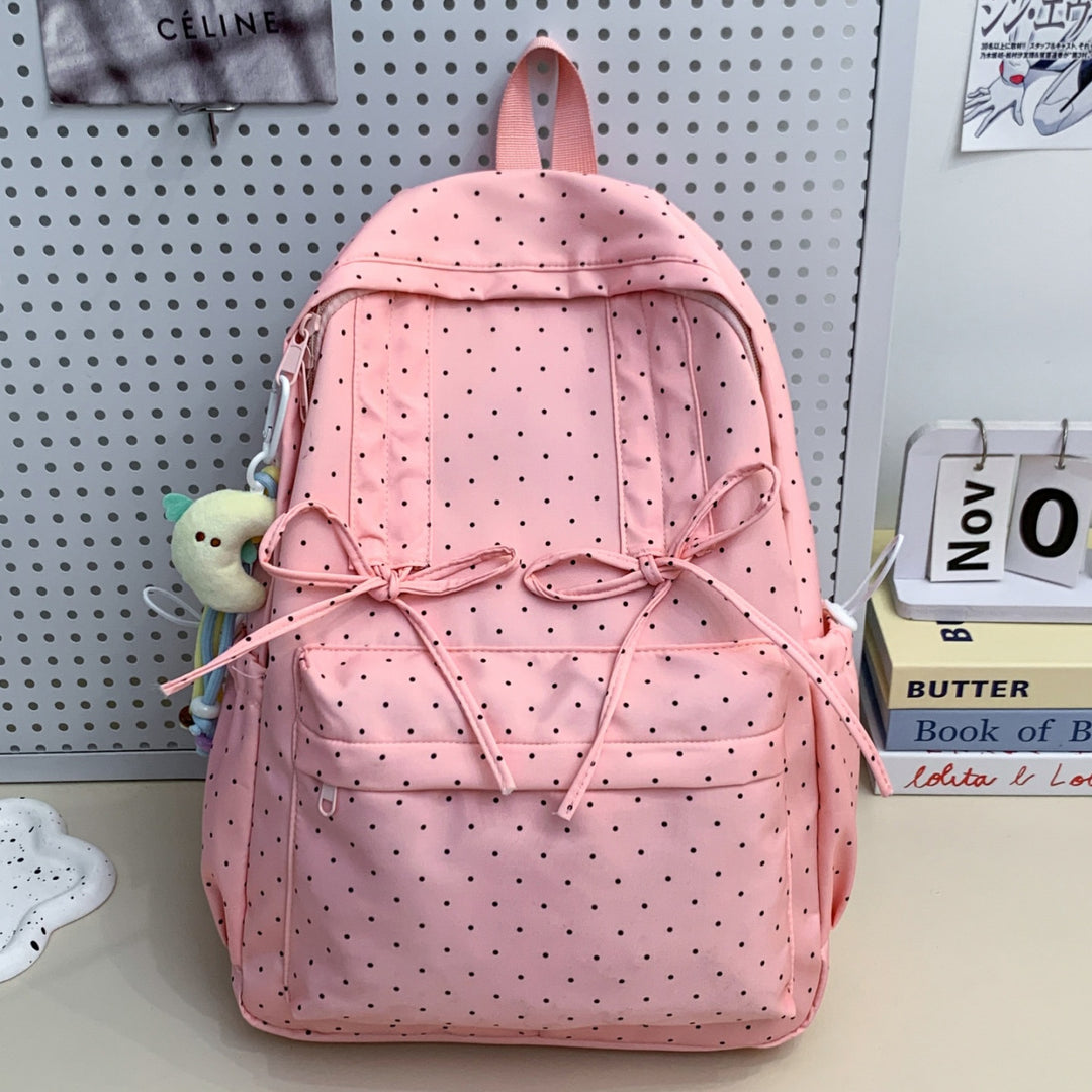 Punktet mönd Laptop Rucksack